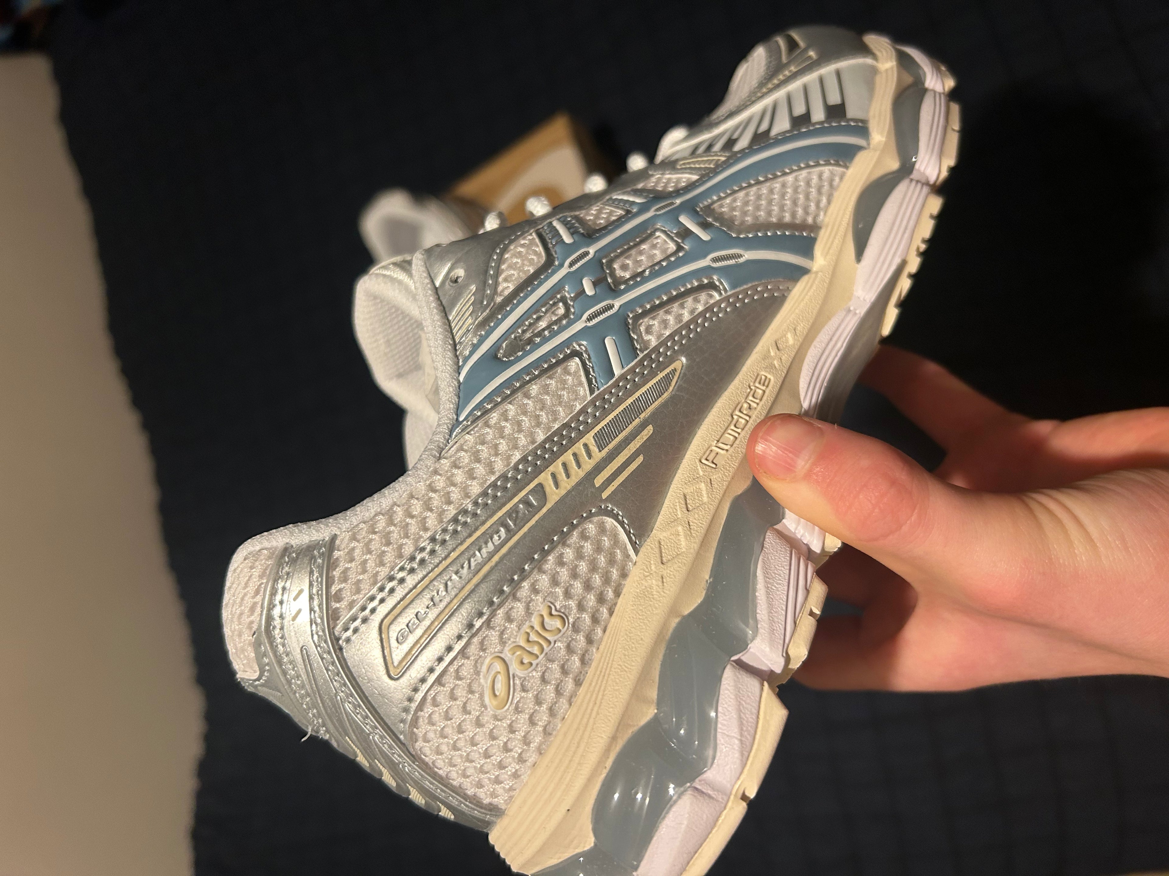 ASICS Gel Kayano 12.1 White Dolphin Grey